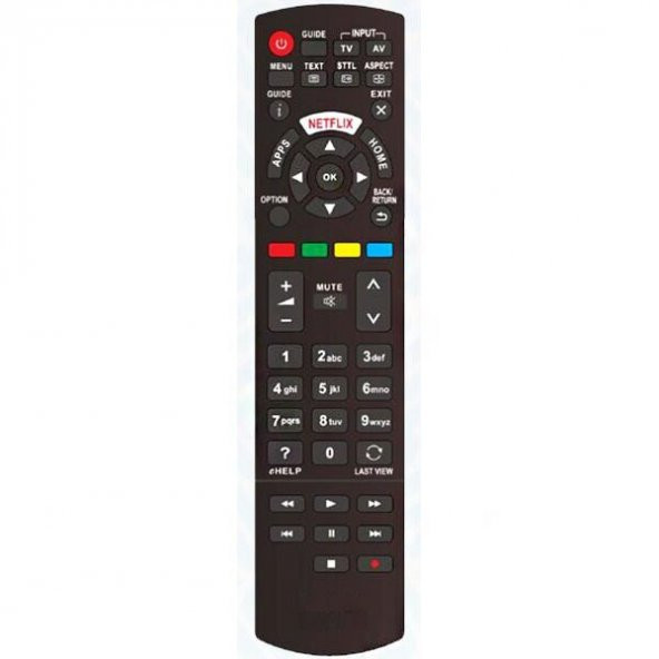 Panasonic TC-L50ET60 Uyumlu Kumanda