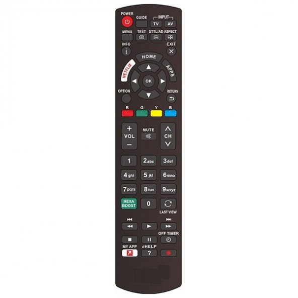 Panasonic TX-43EXW604 Uyumlu Kumanda