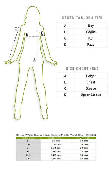 Kolsuz V Yaka Berrin Güpür Detaylı Müslin Yazlık Bluz Gri Gri 2XL Gri - Resim 6