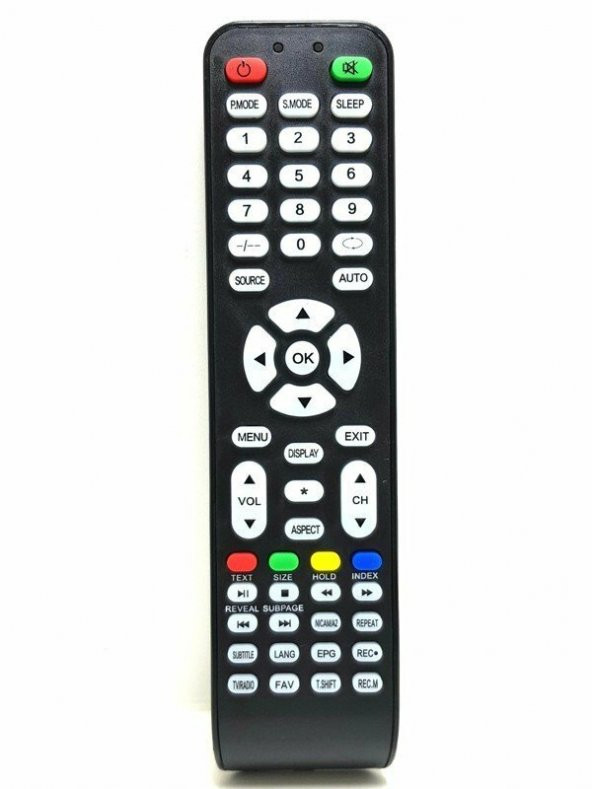 Telefox 32TD3200 Uydu Alıcılı LED TV Kumandası