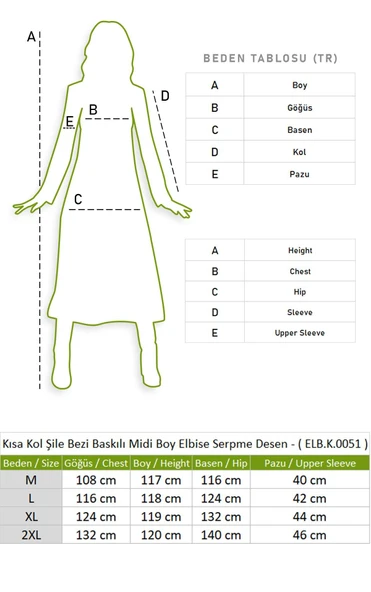 Kısa Kol Şile Bezi Baskılı Midi Boy Yazlık Elbise Serpme Desen Bordo Brd XL Bordo - Resim 7