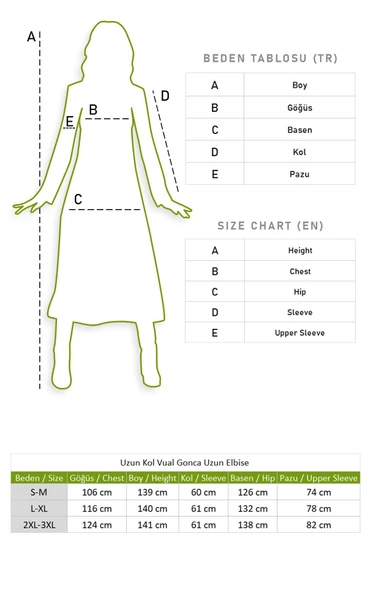 Uzun Kol Vual Gonca Uzun Yazlık Elbise Gelincik Desen Kırmızı Siyah Çizgili 6159 S/M Siyah - Resim 5