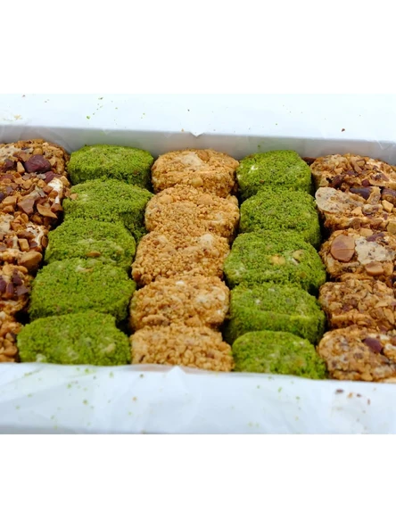 Dadak Lokum ve Kuruyemiş  Karışık Atom Sarma Lokum 1 Kg - Resim 3