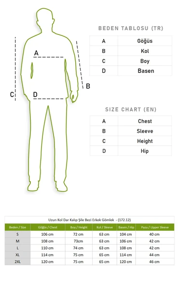 Uzun Kol Dar Kalıp Şile Bezi Tek Cepli Erkek Yazlık Gömlek Koyu Petrol 3069 - Resim 5