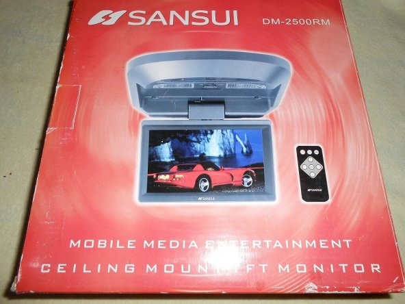 Sansui DM-2500RM Tavan 7 inc TFT LCD Monitör