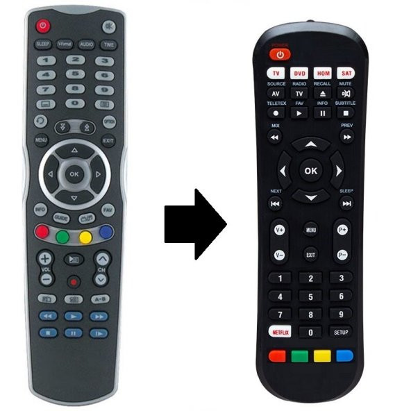 SilverMax HD Premium Uydu Kumandası ürün görseli