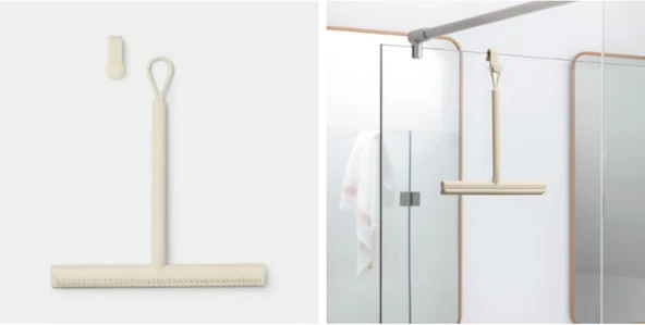 Brabantia Renew Soft Beıge Askılı Duş Sileceği Krem - Resim 2