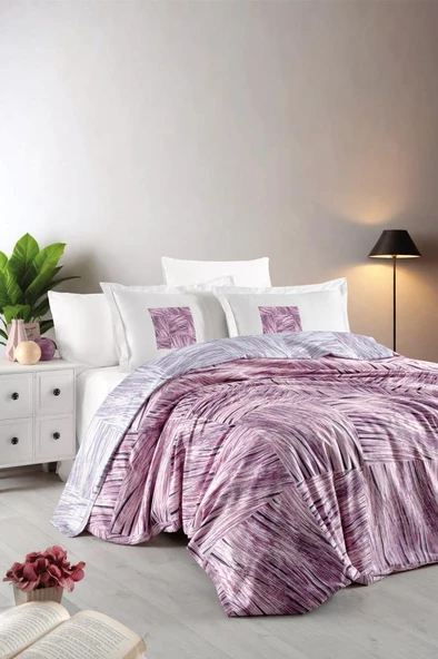 Dijital Saten Çift Kişilik Nevresim Takımı Tvigy ürün görseli 1