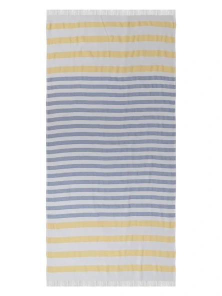 Renkli Çizgili Desenli Çok Amaçlı 70x150 cm Peştamal Baveno - 8