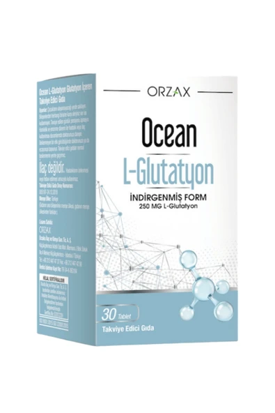 Ocean L-Glutatyon 250 mg 30 Kapsül ürün görseli