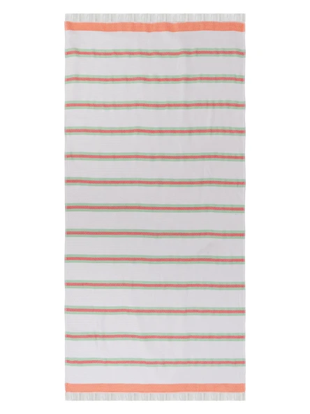 Renkli Çizgili Desenli Çok Amaçlı 70x150 cm Peştamal Baveno - 11