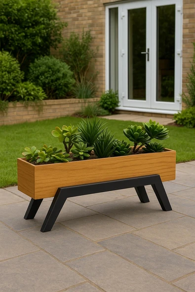 İç Mekan Saksı Kutusu Standlı, Mutfak Depolama, Ev Dekorasyonu, Oturma Odası, Bahçe Alanı, Balkon için Çok Amaçlı Kutu