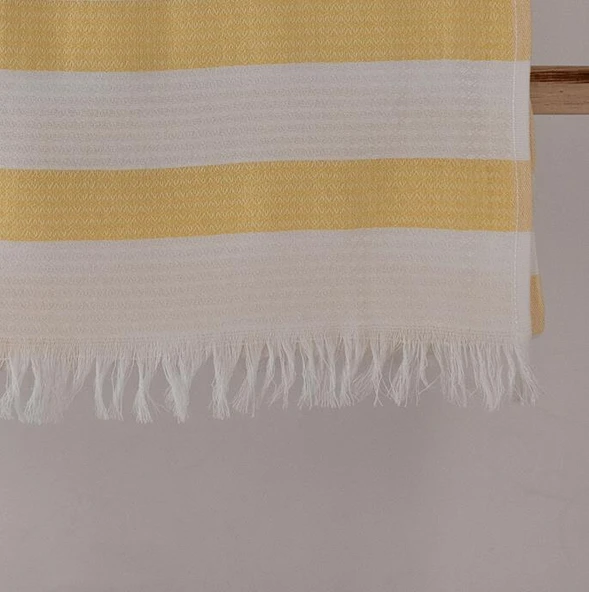 Renkli Çizgili Desenli Çok Amaçlı 70x150 cm Peştamal Baveno - 7