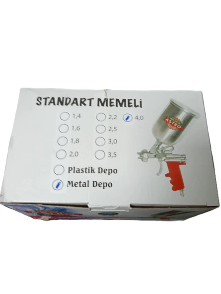 4 Numara Üstten Hazneli Metal Depolu Jelkot Tabancası - 2