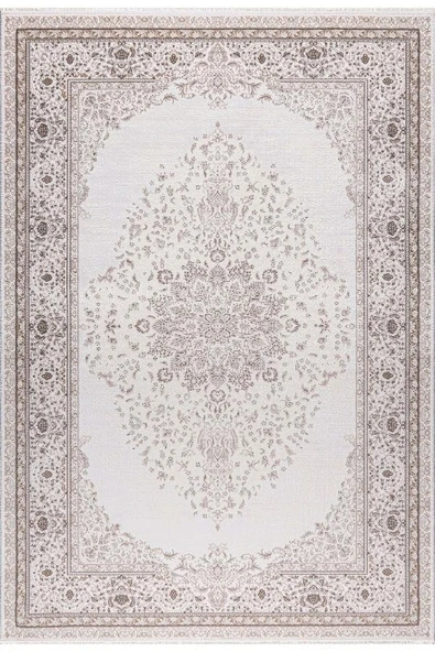 Pastel Halı Bianca 31545A Vizon Serisi Akrilik Salon Oturma Yatak Odası Halısı ürün görseli 1