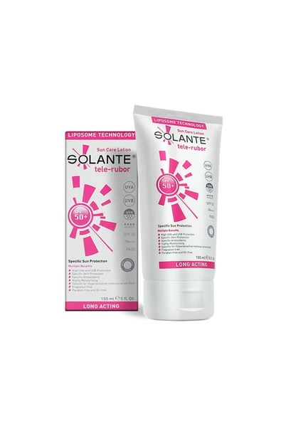 Solante Tele-Rubor Spf 50 Güneş Koruyucu Losyon 150 ml ürün görseli