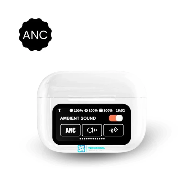 Dokunmatik Ekranlı Air Pro 2+ Anc Bluetooth Kulaklık ürün görseli