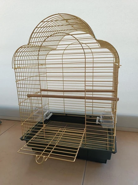 Netx Kafes 1706-P Papağan Gold 47X36X66 - 2