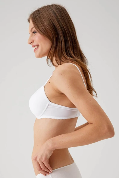 Pierre Cardin 6005 Adria Balenli Destekli / Push Up Dolgulu Micro Sütyen Askı Hediyeli - 3