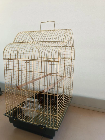 Netx Kafes 1706-P Papağan Gold 47X36X66 - 5