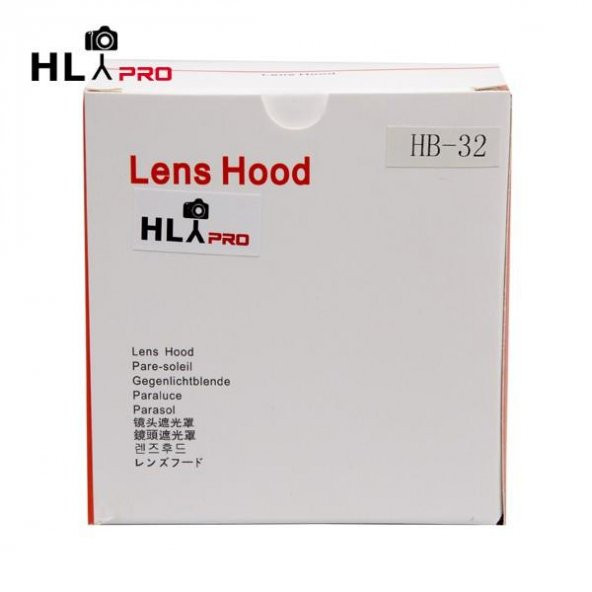 Hlypro Nikon 18-70MM Lens İçin HB-32 Parasoley - Resim 3
