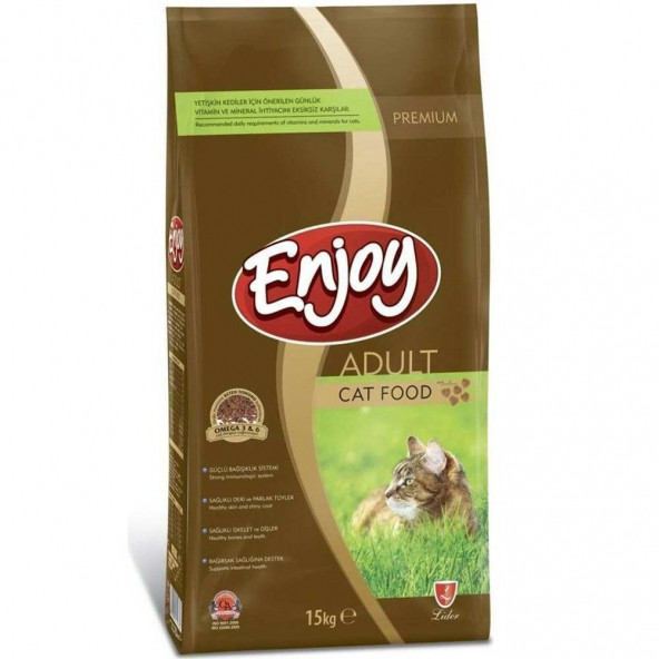 Enjoy Tavuklu Yetişkin Kedi Maması 15 Kg