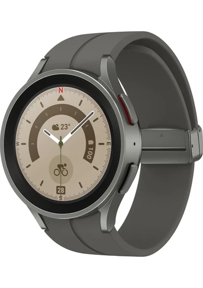 Samsung Galaxy Watch 5 Pro Akıllı Saat Gri 45mm SM-R920NZTATUR