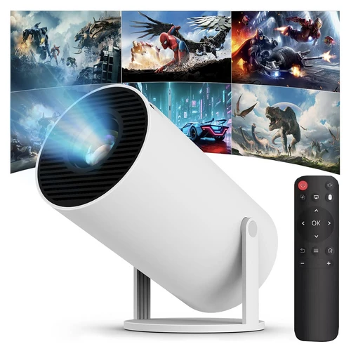 HY 300 Pro Full HD 130"İnç Yansıtma Android Taşınabilir Projeksiyon Cihazı