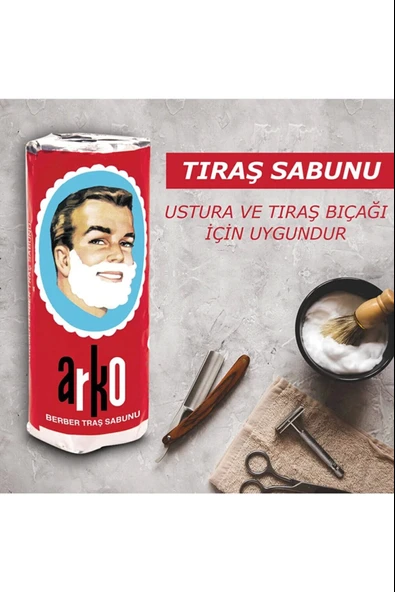 Arko 12'li Tıraş Sabunu 12x75 Gr - 2