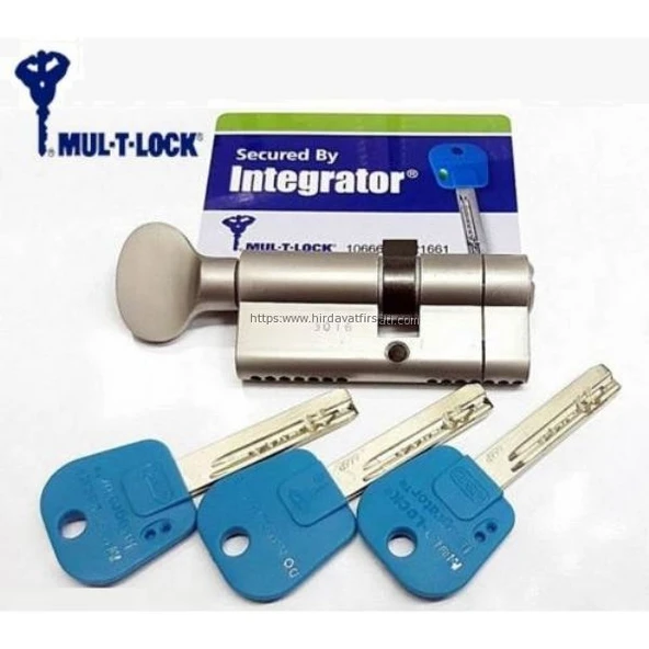 Mul-t-lock multilock, multlock integratör MTL300 MANDALLI TUZAKLI patentli anahtarlı barel