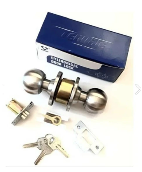 Tenyale saten topuzlu otel tipi / amerikan kilit anahtarlı saten - Resim 2