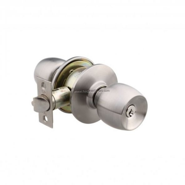 Yale saten topuzlu kilit amerikan kilidi anahtarlı