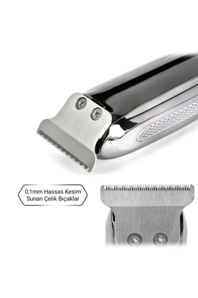 G Power Şarjlı Traş Makinesi Sakal Ense Vucüt Kılı Tıraş Makinası - 2