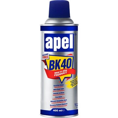 Apel BK-40 Pas Sökücü yağlayıcı, çok amaçlı sprey - 200 ml