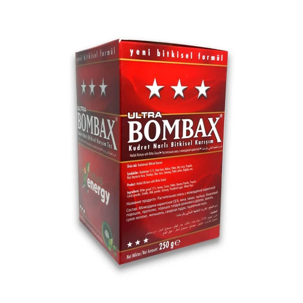 Bombax Kudret Narlı Bitkisel Karışımlı Toz 250 gr - Resim 2