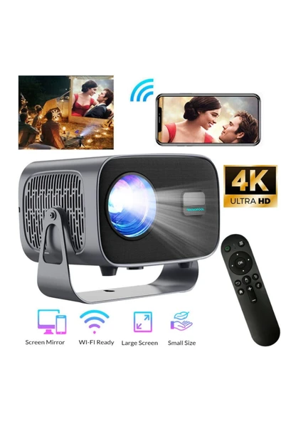 HX Apollo A1 Full HD 200 İnch Yansıtma Android Taşınabilir Projeksiyon Cihazı - 2
