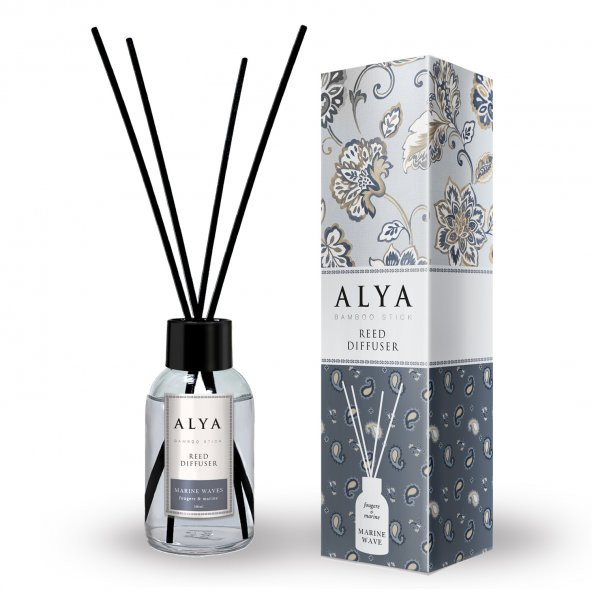 Alya Wave Marine Bambu Çubuklu Oda Kokusu 100 ml - 4