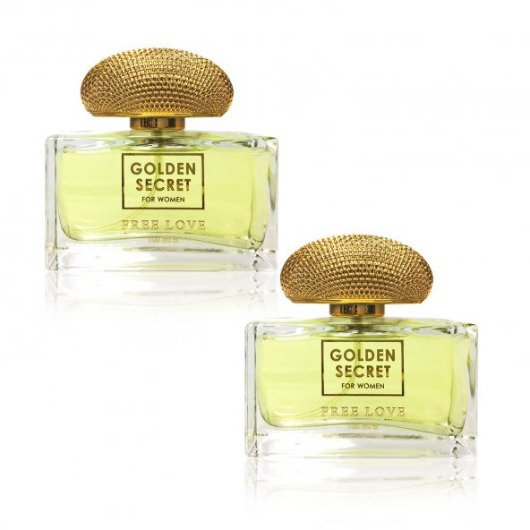 Free Love Golden Secret EDP Kadın Parfüm Seti 2 x 100 ml