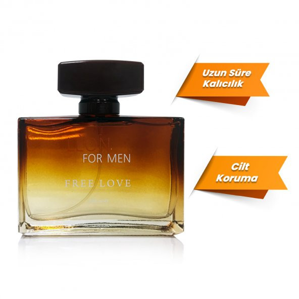 Free Love Leon EDP Erkek Parfüm Seti 2 x 100 ml - Resim 3