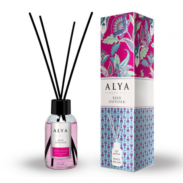 Alya Bambu Çubuklu Oda Kokusu Sweet Splash 100 ml x 2 Adet - 4