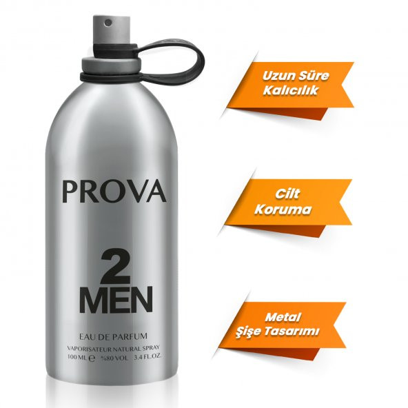 Prova 2 Men EDP Erkek Parfüm 120 ml - 3