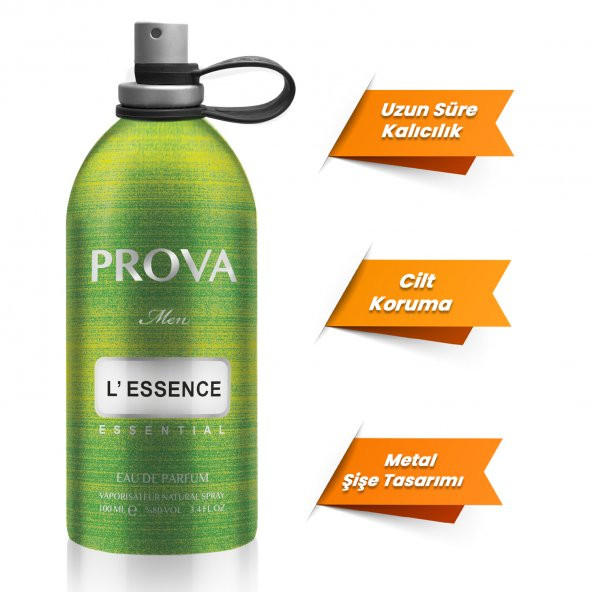 Prova LEssence EDP Erkek Parfüm 100 ml - 3