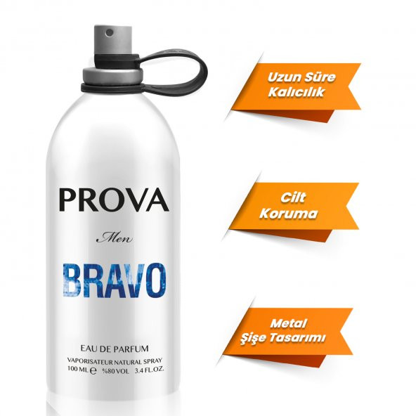 Prova Bravo EDP Erkek Parfüm 100 ml - 3