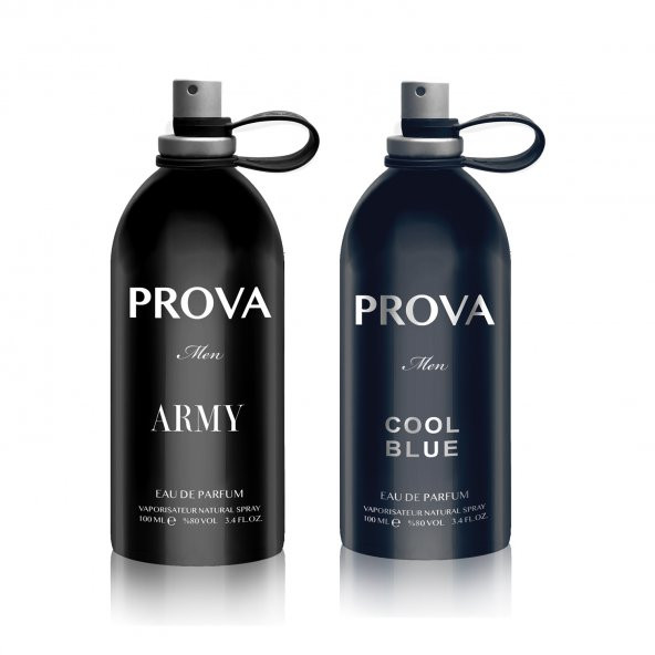 Prova Army 100 ml ve Cool Blue 120 ml EDP Erkek Parfüm Seti