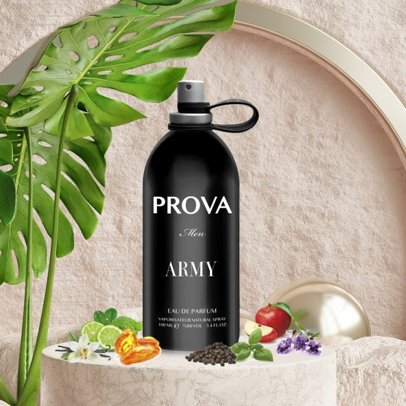Prova Army EDP Erkek Parfüm 2 x 100 ml - 4