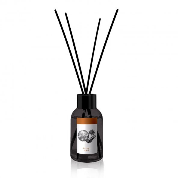 Prova Bambu Çubuklu Oda Kokusu Amber Dark 100 ml - 2