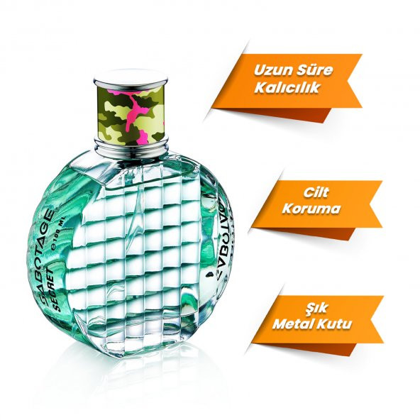 Sabotage Secret EDT Kadın Parfüm 100 ml - 3