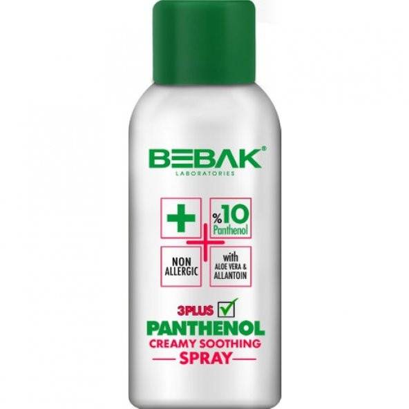Bebak Panthenol Creamy Soothing Spray 150 ml 8690841013684