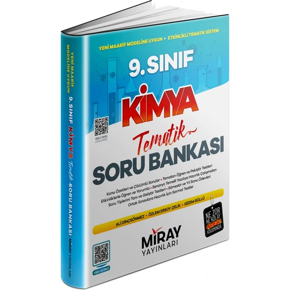 Miray Yayınları 9. Sınıf Kimya Tematik Konu Özetli Soru Bankası - 1