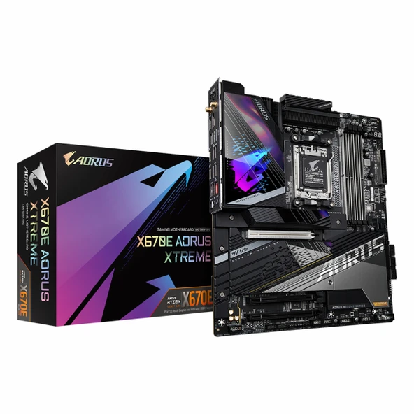 Gigabyte X670E Aorus Xtreme WiFi DDR5 (8000MHz)OC M.2 HDMI/DP/USB-C PCIe 5.0 AM5 eATX Anakart ürün görseli 1